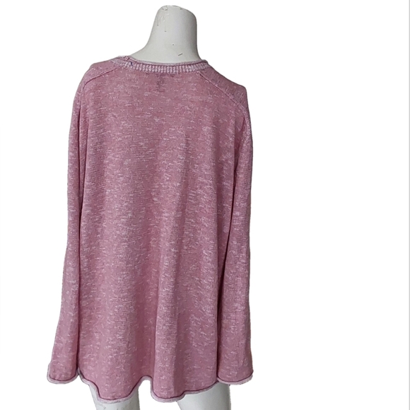 EILEEN FISHER  WOMEN'S CREW NECK SADDLE PULLOVER SWEATER SIZE MEDIUM - Picture 5 of 5